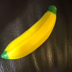Yellow Banana Squishy Toy